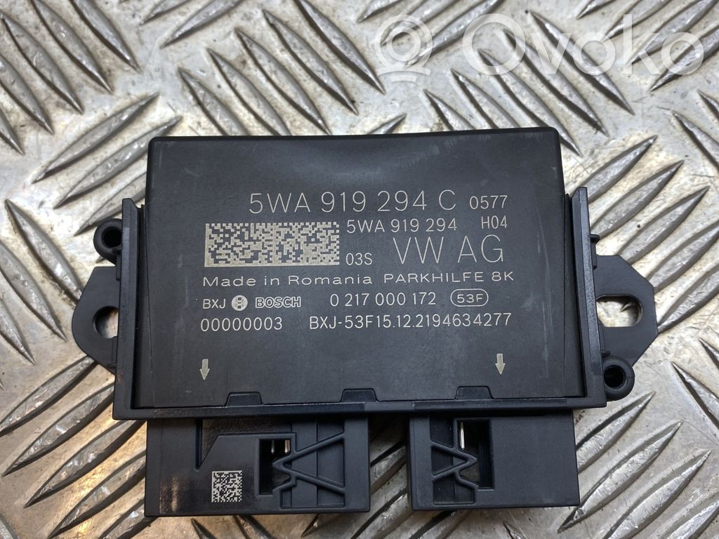 Volkswagen Caddy Unitate/modul de comandă parcare PDC 