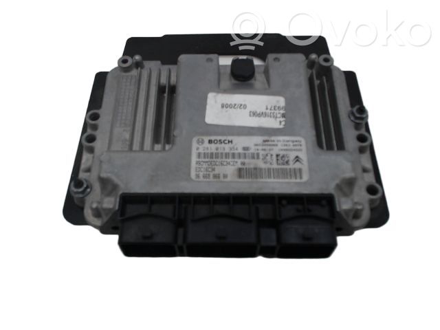 Citroen C4 Grand Picasso Komputer / Sterownik ECU silnika 