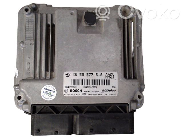 Opel Astra J Unidad de control/módulo ECU del motor 
