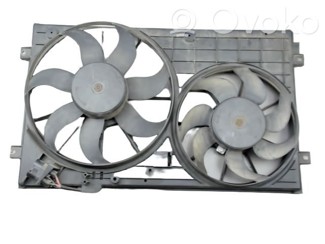 Audi A3 S3 A3 Sportback 8P Ventilatore di raffreddamento elettrico del radiatore 