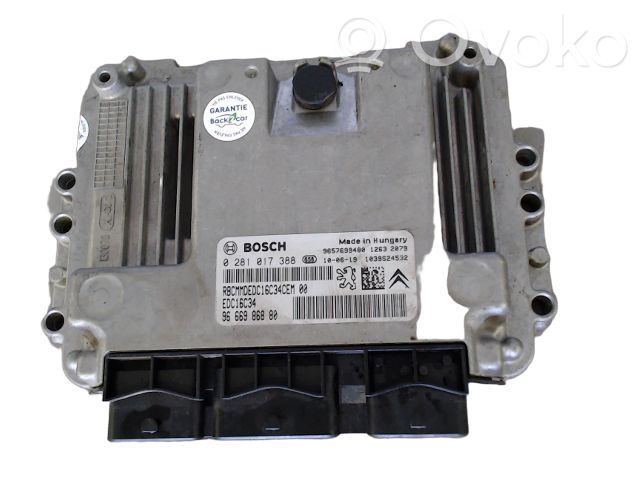 Citroen C3 Engine control unit/module ECU 