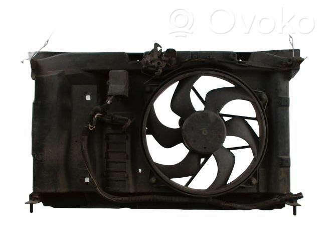 Peugeot 307 Panou suport radiator 