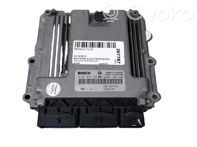 Renault Clio IV Engine control unit/module ECU 