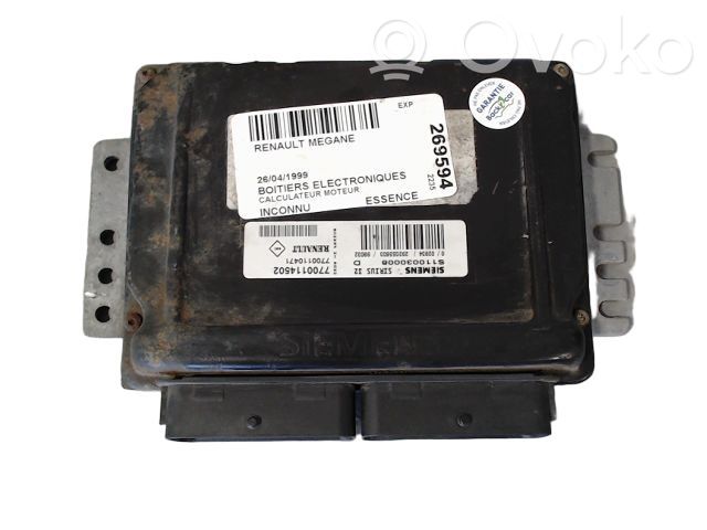 Engine control unit/module ECU   8200326391,8200326391,SIRIUS32RENAULT