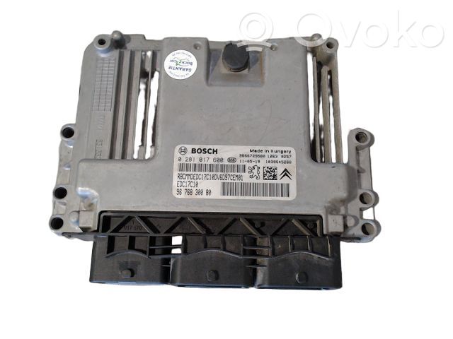 Engine control unit/module ECU   1607129280,1607129280,EDC17C10PSA