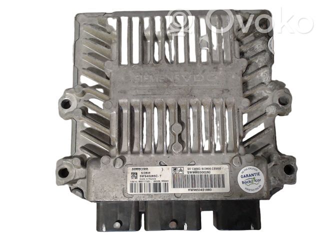 Engine control unit/module ECU   1939VJ,1939VJ,SID806PSA