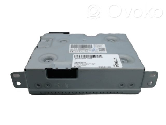Peugeot 2008 II Unitate principală radio/CD/DVD/GPS 
