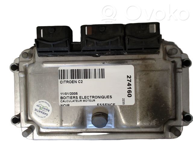 Engine control unit/module ECU   ME744PSA,ME744PSA