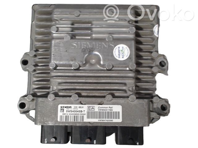 Peugeot 307 Engine control unit/module ECU 