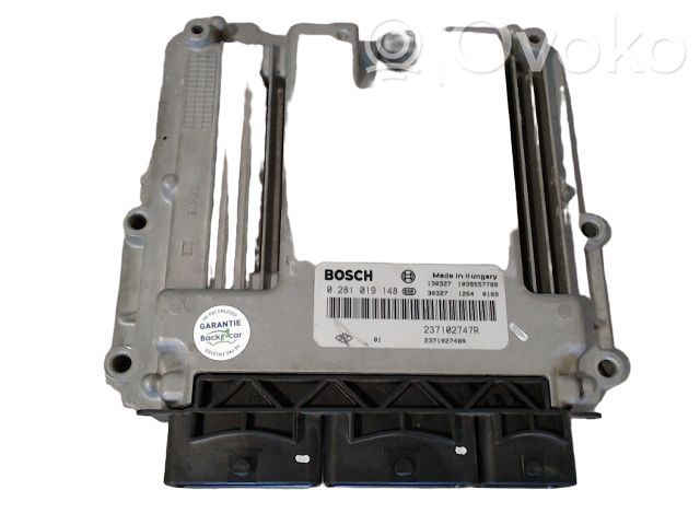 Renault Clio IV Engine control unit/module ECU 