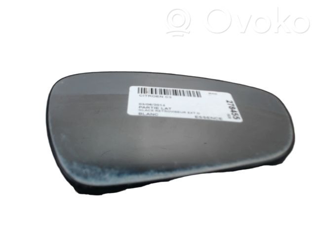 Citroen C3 Spoguļa stikls 