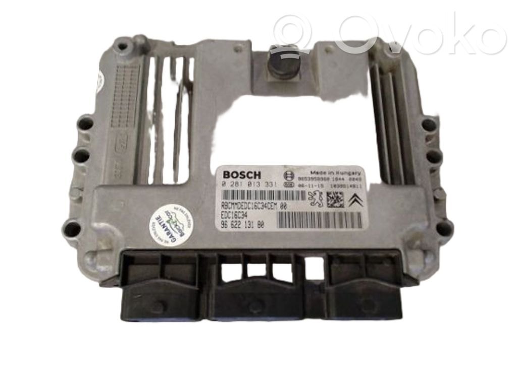 Peugeot 307 Centralina/modulo motore ECU 