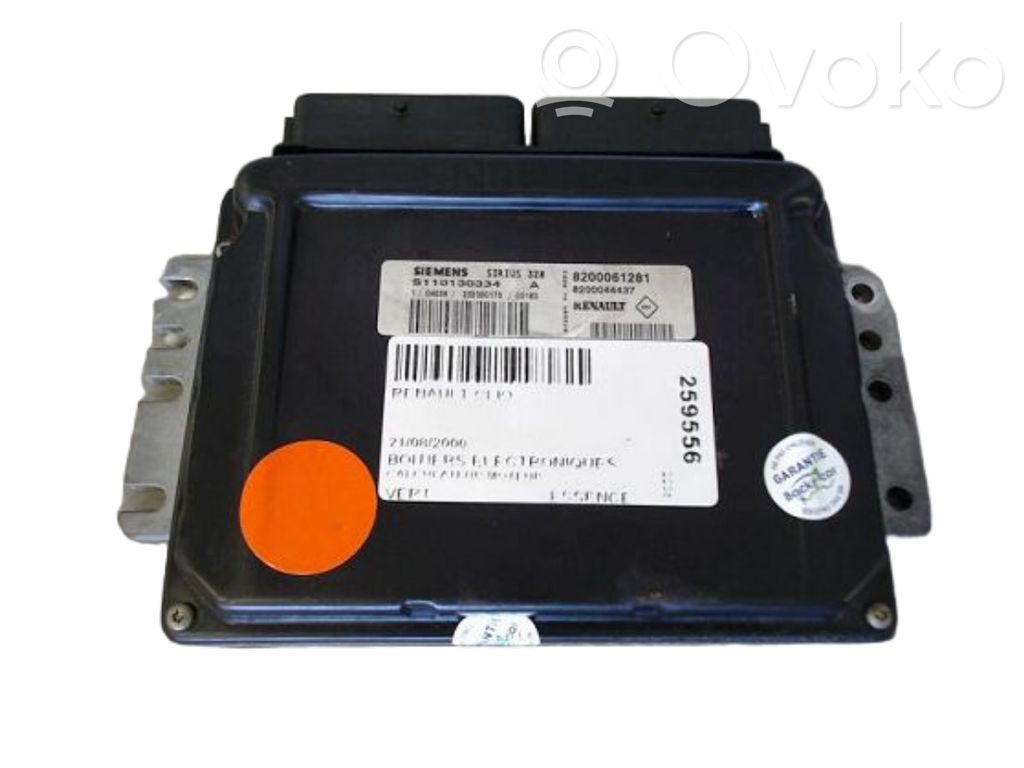Renault Clio II Komputer / Sterownik ECU silnika 
