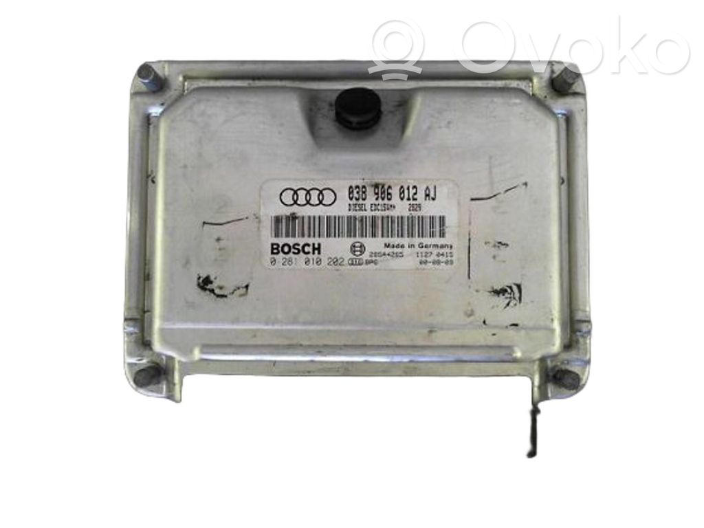 Audi A4 S4 B5 8D Unité de commande, module ECU de moteur 