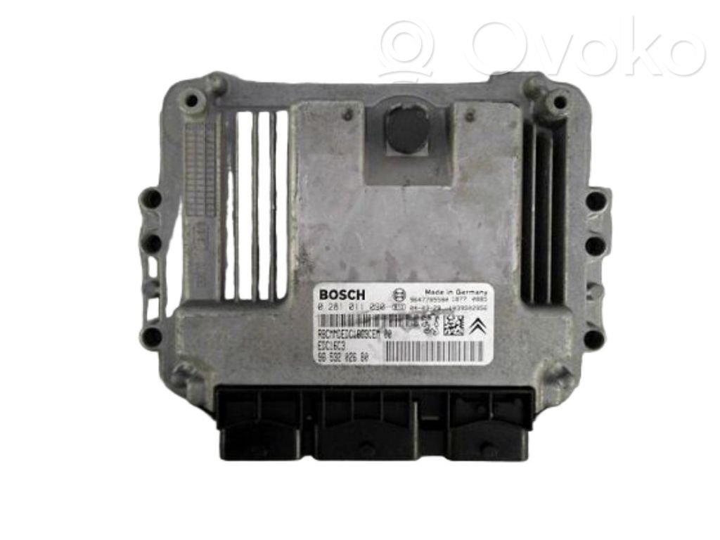 Peugeot 307 Komputer / Sterownik ECU silnika