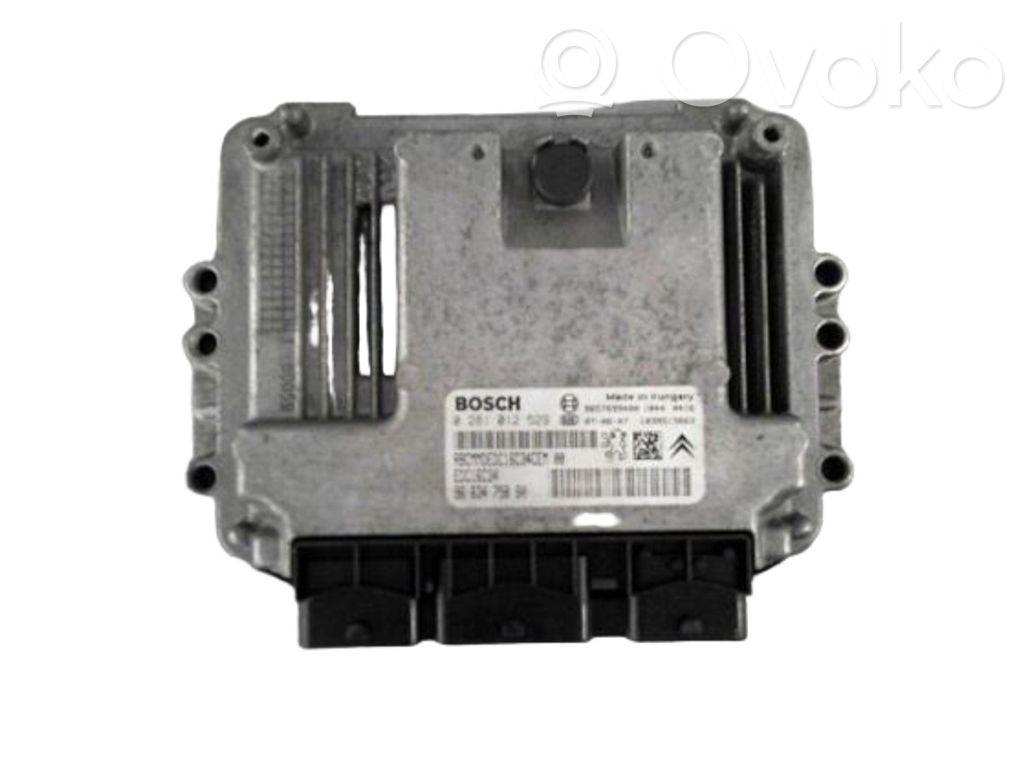 Citroen C3 Komputer / Sterownik ECU silnika 