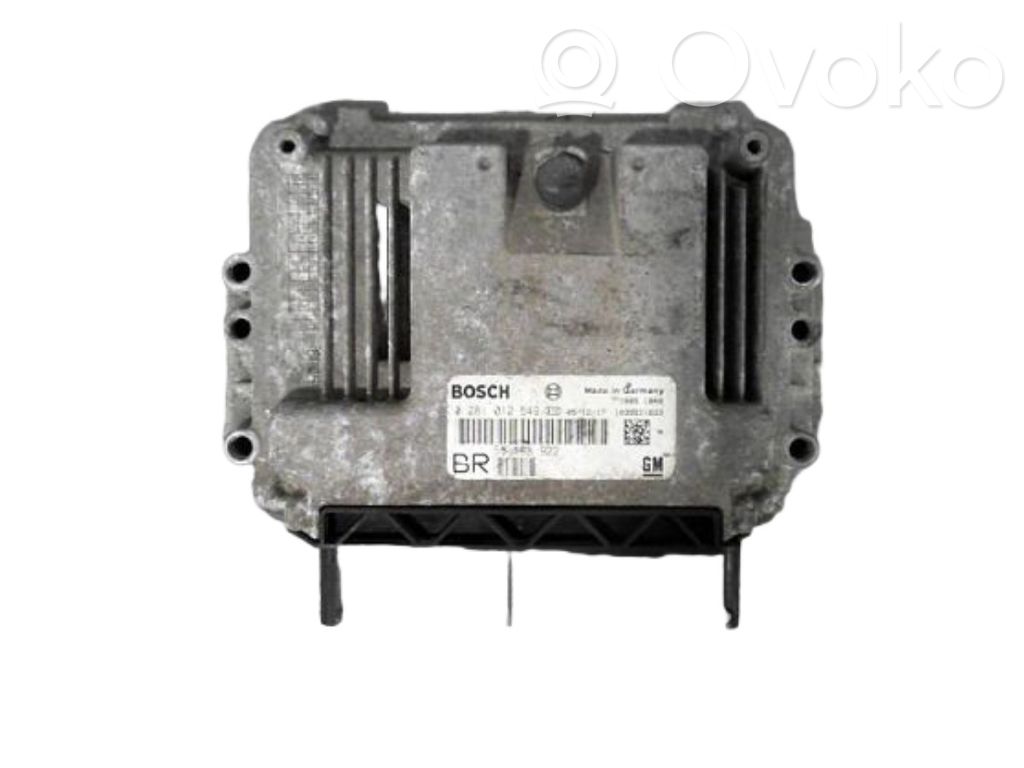 Opel Zafira B Motorsteuergerät ECU 