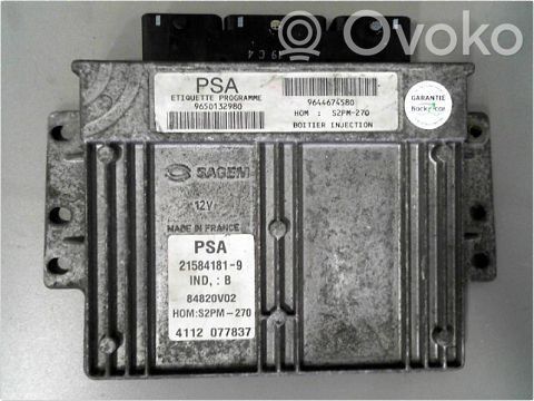 Citroen Xsara Picasso Galios (ECU) modulis 