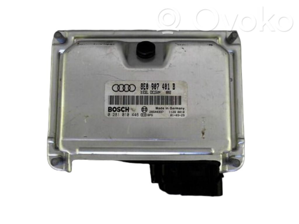 Audi A4 S4 B6 8E 8H Galios (ECU) modulis 