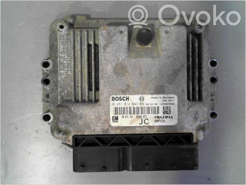 Opel Astra H Komputer / Sterownik ECU silnika