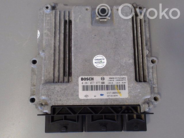 Renault Master III Komputer / Sterownik ECU silnika