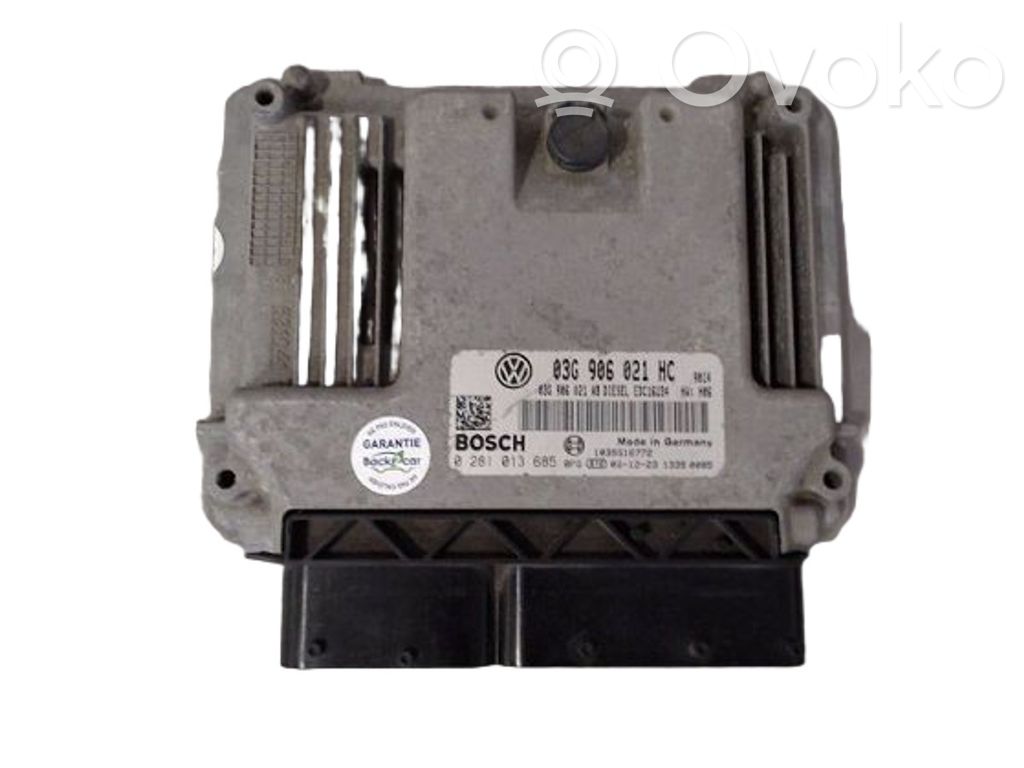 Volkswagen Golf Plus Unitate control motor/modul ECU