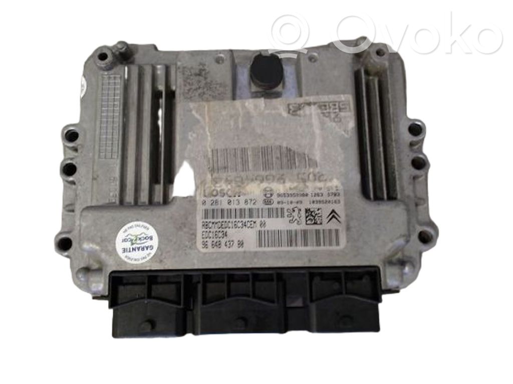 Peugeot 207 Unitate control motor/modul ECU 