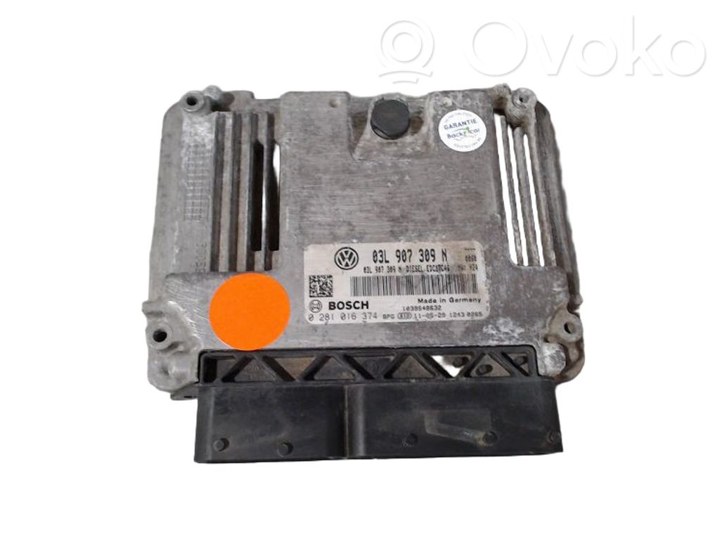 Volkswagen PASSAT B7 Komputer / Sterownik ECU silnika