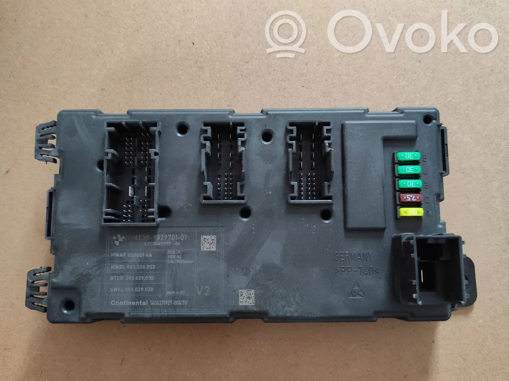 BMW 3 F30 F35 F31 Modulo comfort/convenienza 
