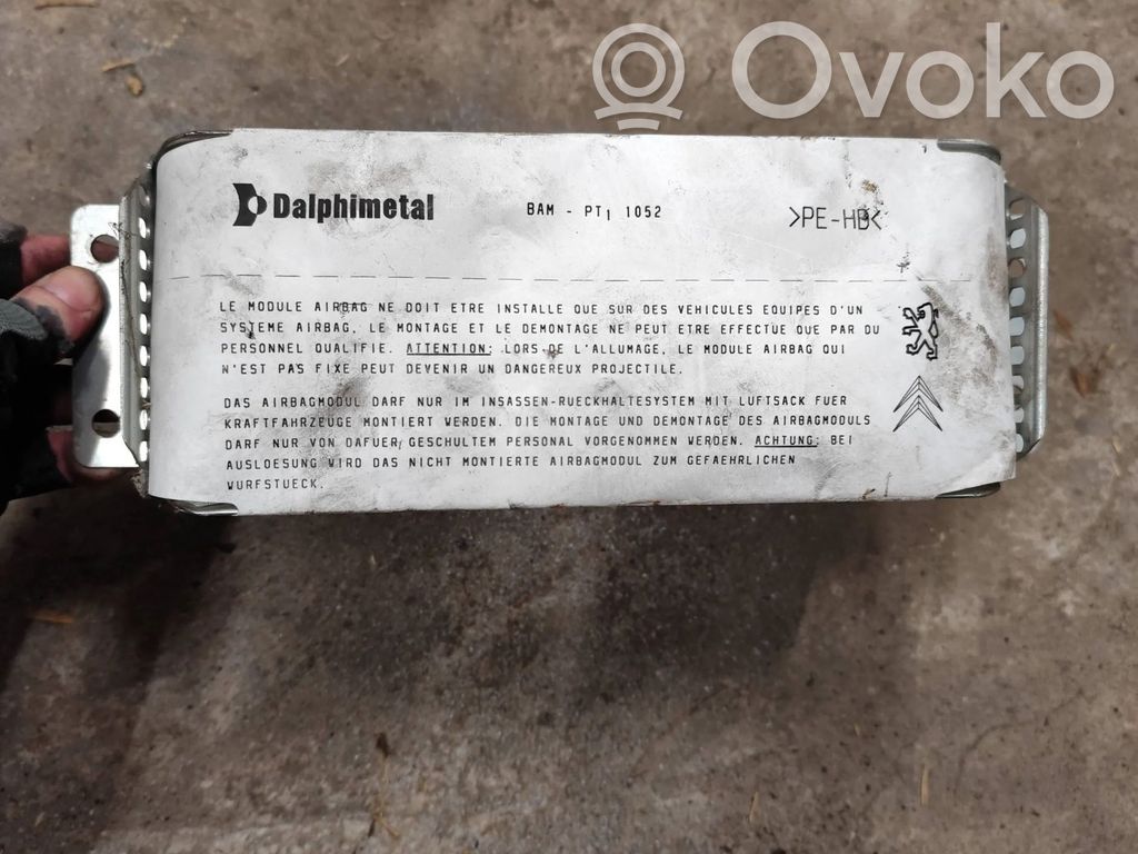 Надувная подушка для пассажира   9632618480,CB10036,0158977B
