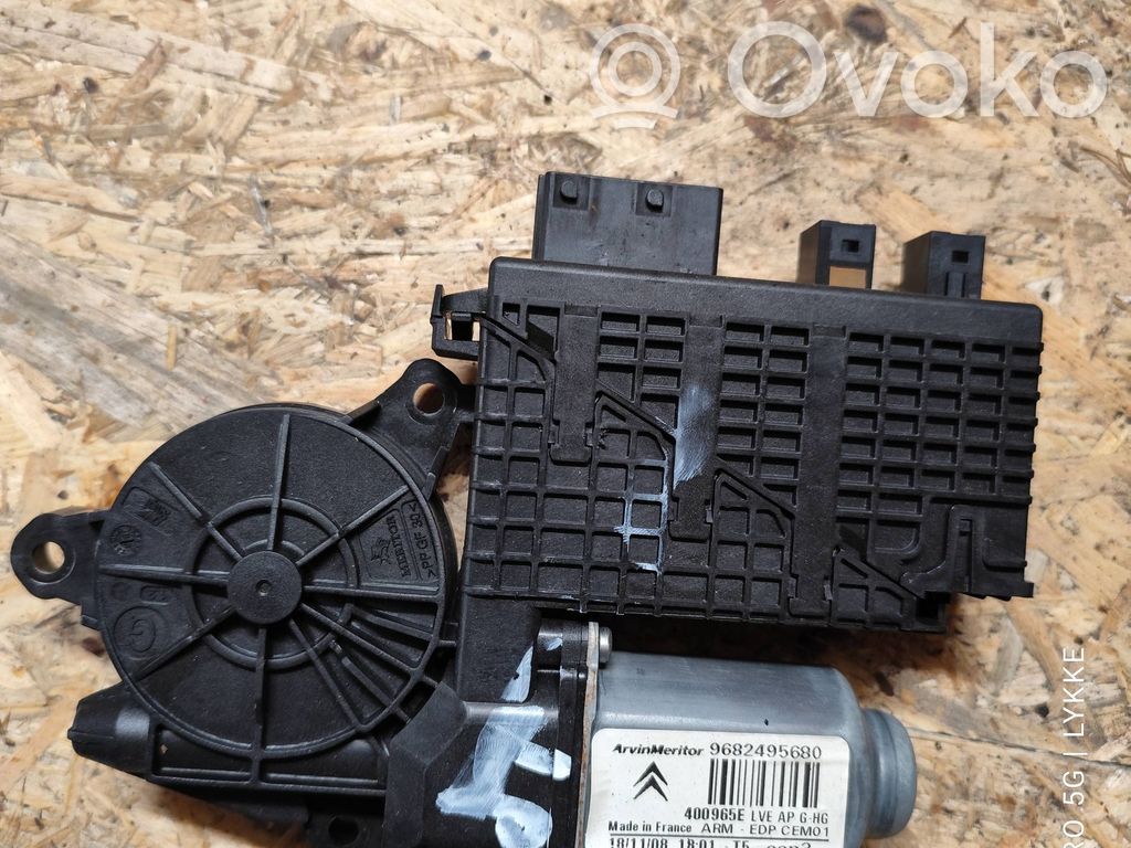 Citroen C4 Grand Picasso Silnik regulatora szyby drzwi przednich 
