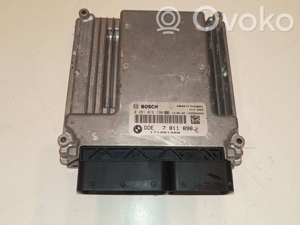 BMW 5 E60 E61 Engine control unit/module 