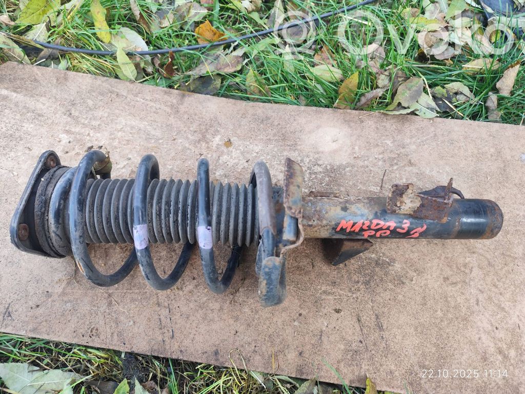 Mazda 3 II Front shock absorber with coil spring 
