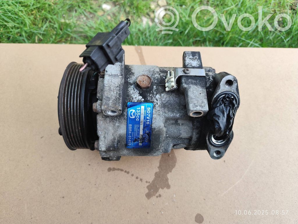 Air conditioning (A/C) compressor (pump)   SD7V16,BBR461450,0106110921,135CC