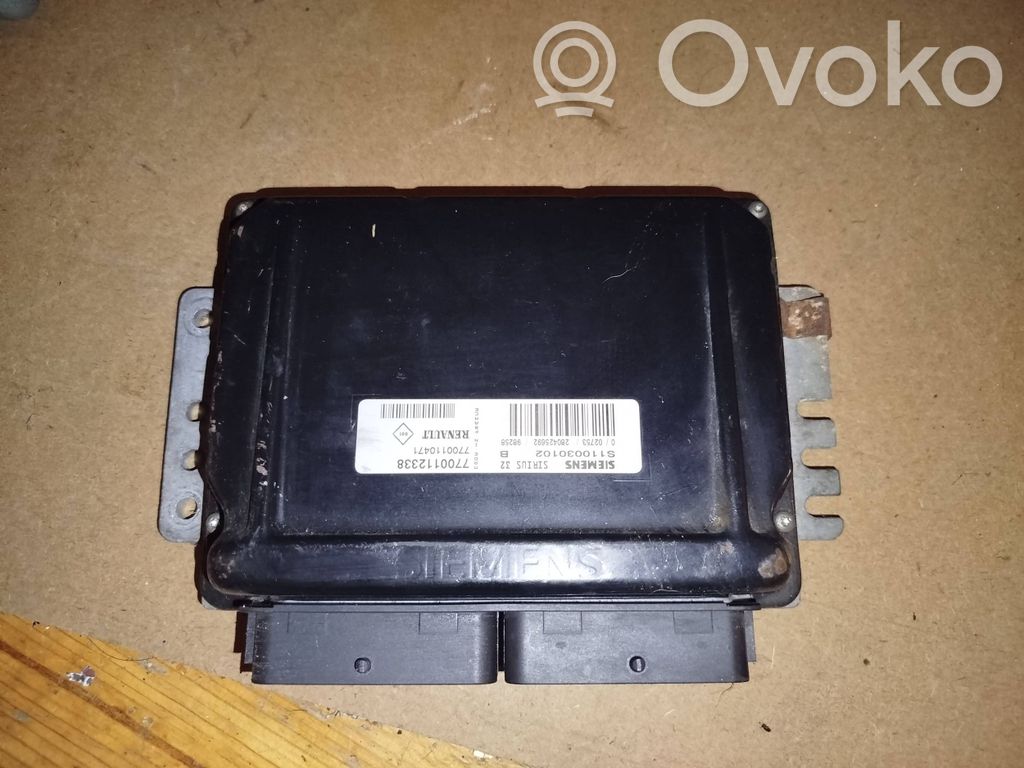 Engine control unit/module   7700112338,7700110471,S110030102