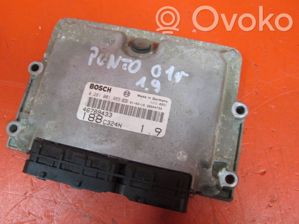 Fiat Punto (188) Engine control unit/module 