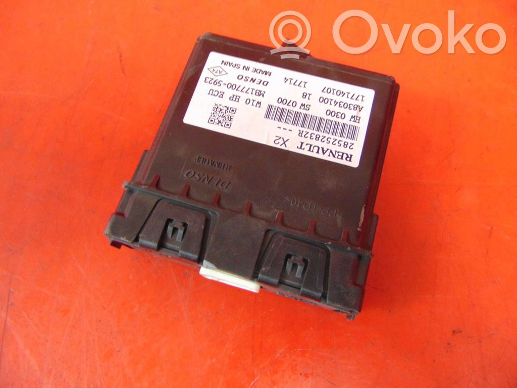 Renault Zoe Air conditioning/heating control unit 