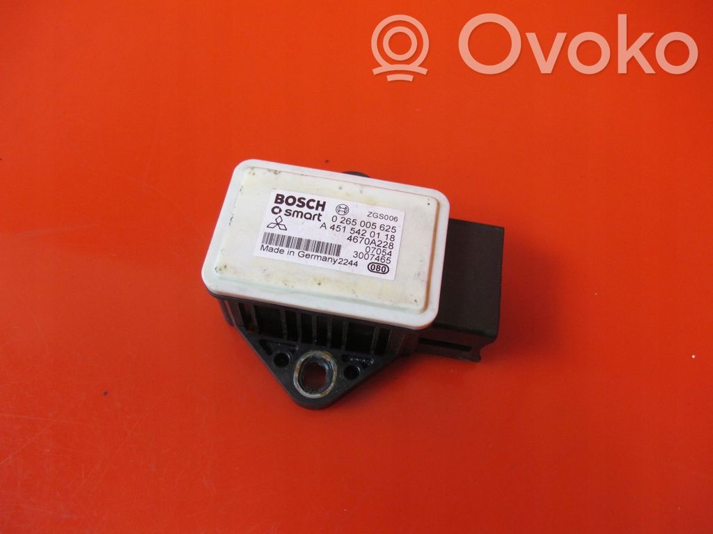 Smart ForTwo II Capteur ESP 