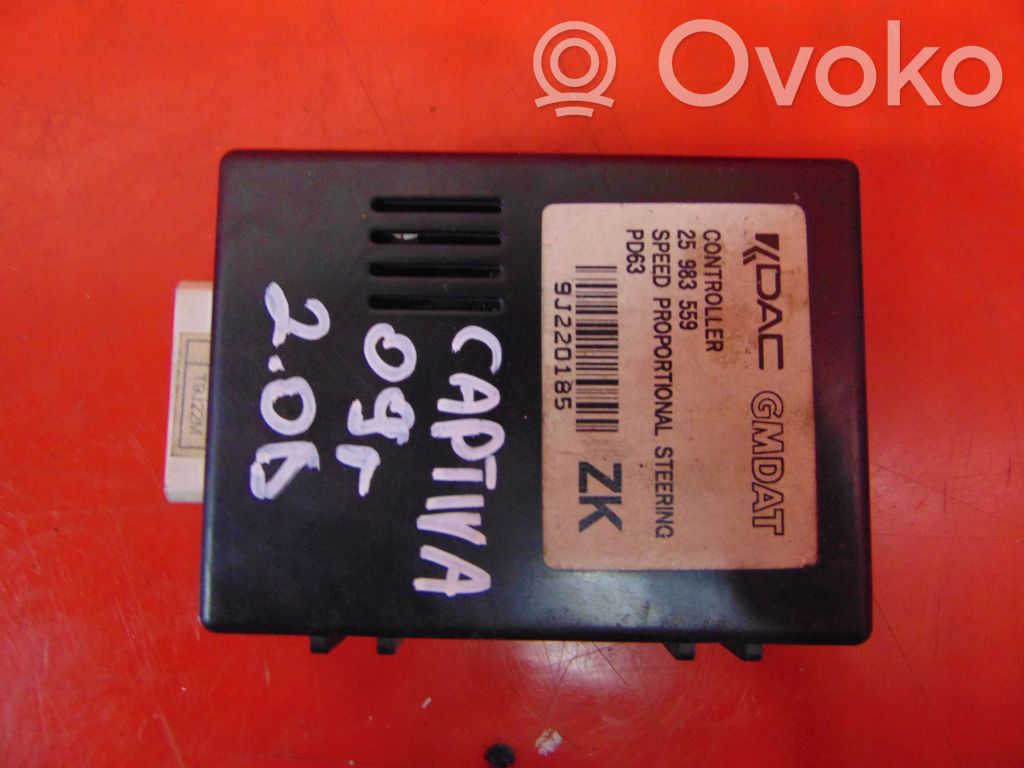 Chevrolet Captiva Power steering control unit/module 