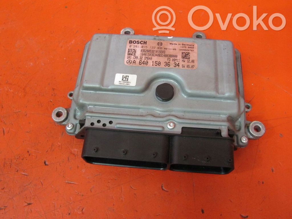 Mercedes-Benz A W169 Engine control unit/module 