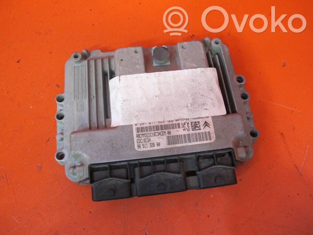 Citroen C4 I Engine control unit/module 