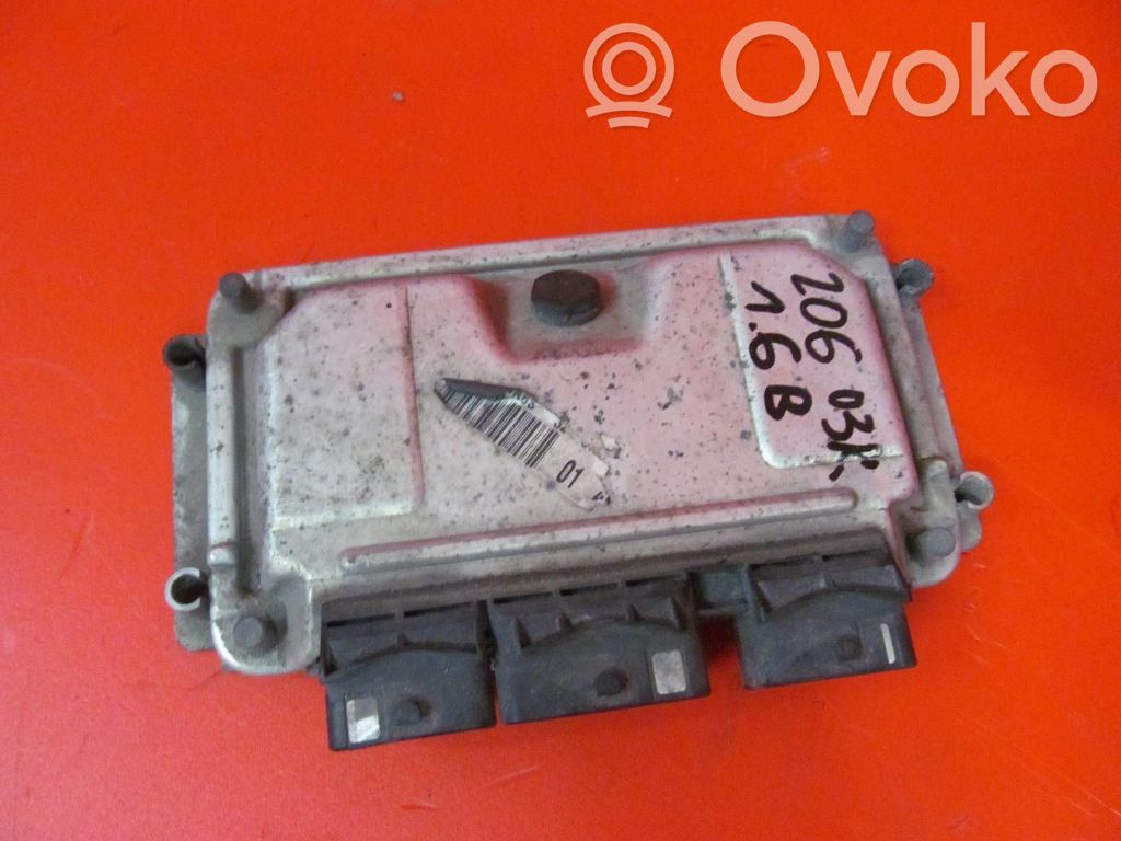 Peugeot 206 Engine control unit/module 
