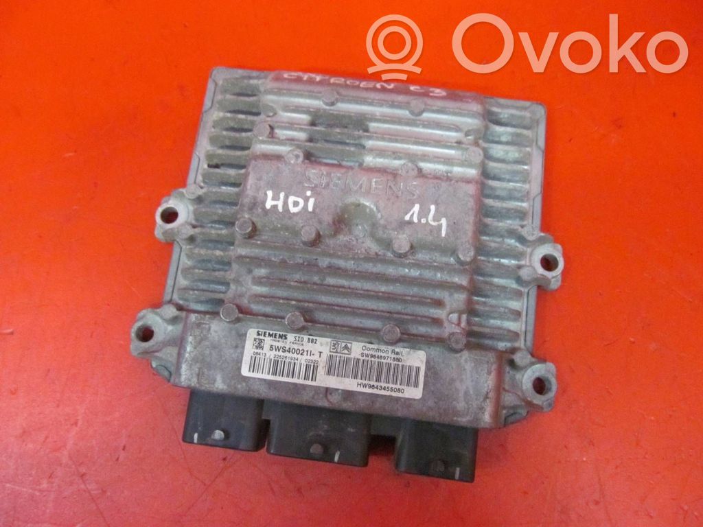 Engine control unit/module   9648971880,9643455080