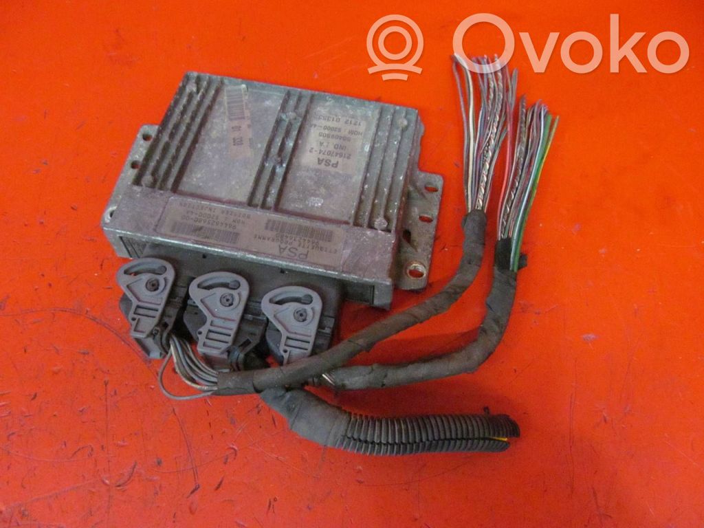 Peugeot 206 Engine control unit/module 