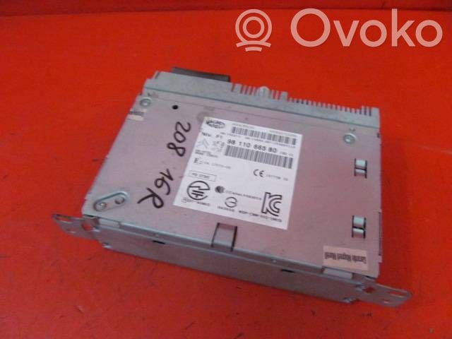 Peugeot 208 I Panel / Radioodtwarzacz CD/DVD/GPS 