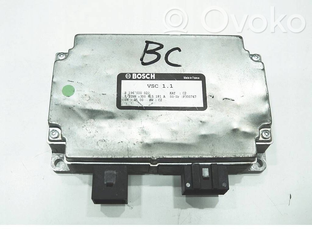 Other control units/modules   3D0915181A,B196600022