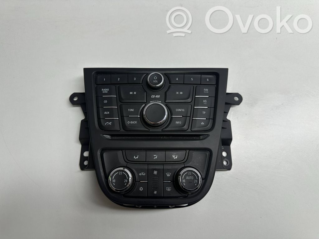Opel Mokka Climate control unit 