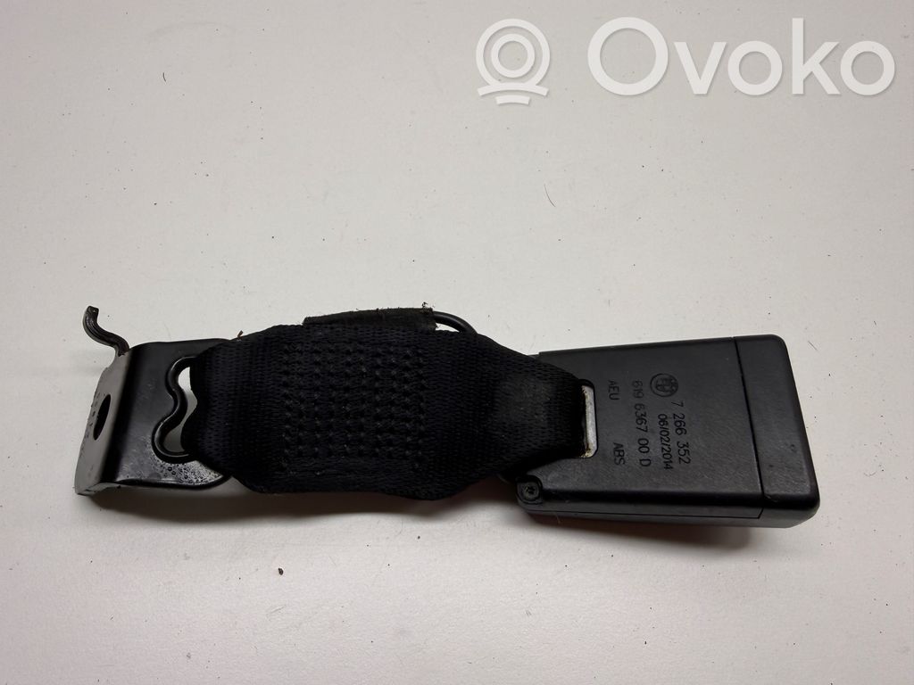 BMW 1 F20 F21 Klamra tylnego pasa bezpieczeństwa 