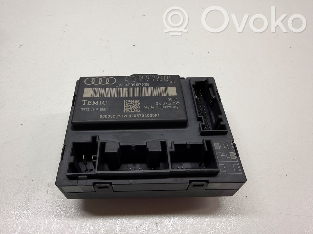 Unité de commande module de porte   4F0959793B,4F0910793B,0033TFK0001