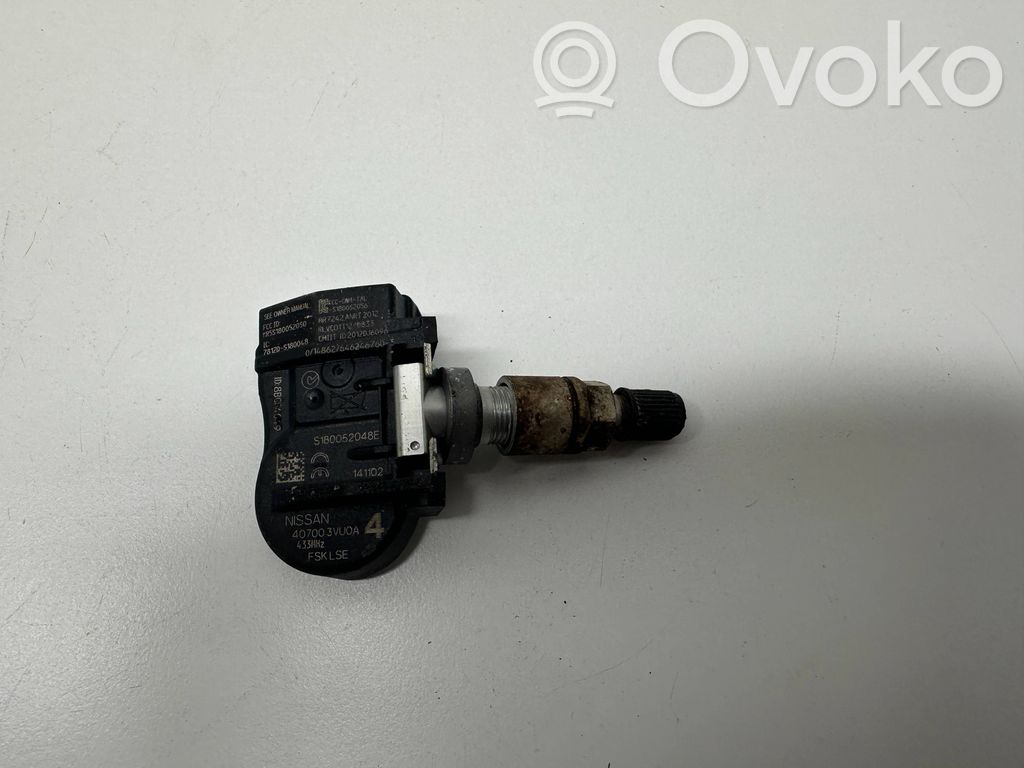 Nissan Qashqai Sensor de presión del neumático 